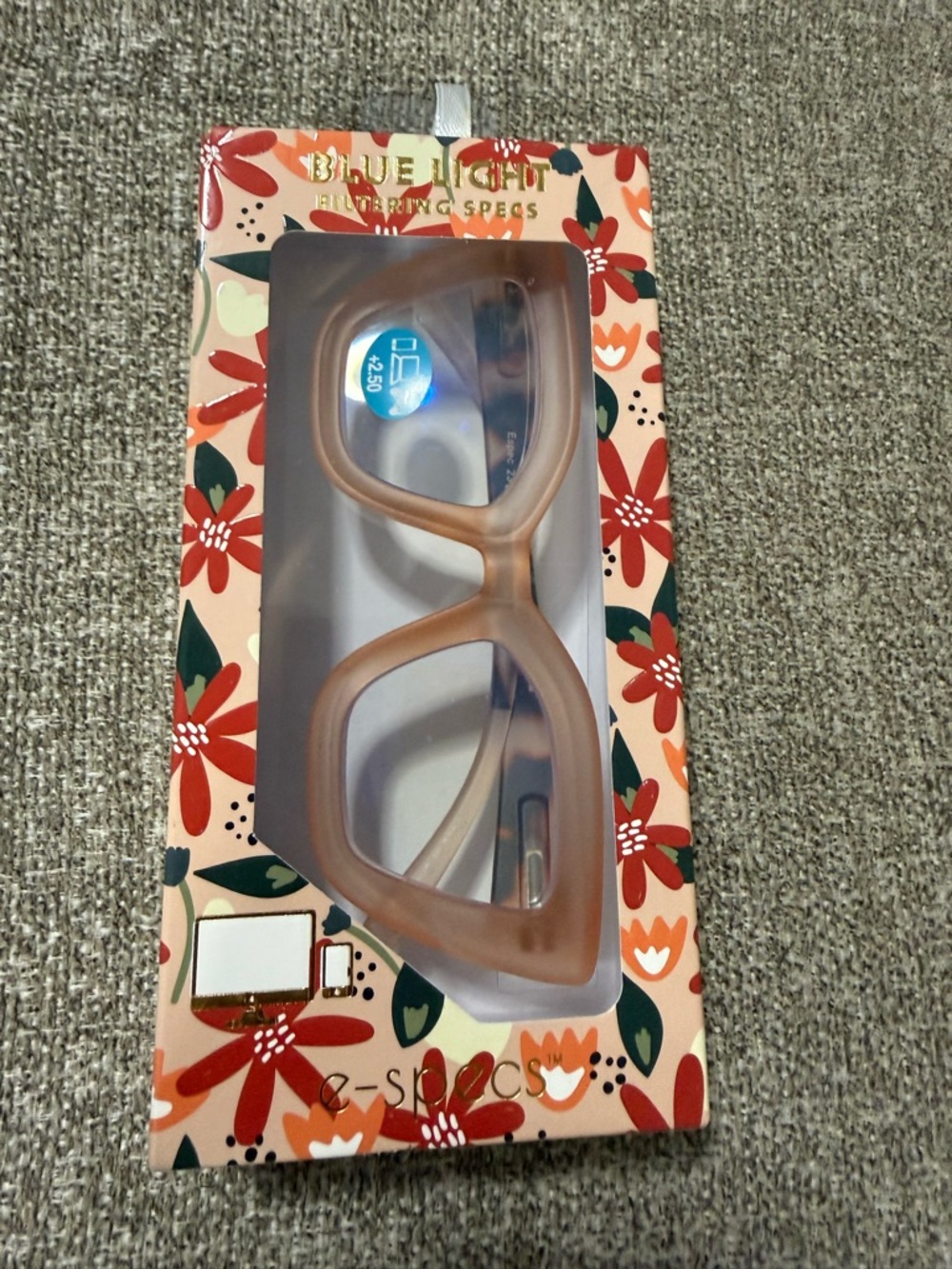Matte Nude Cat-Eye Blue Light Glasses